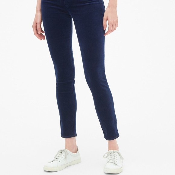 GAP High Rise True Skinny Ankle Jeans in Velvet - Picture 3 of 3